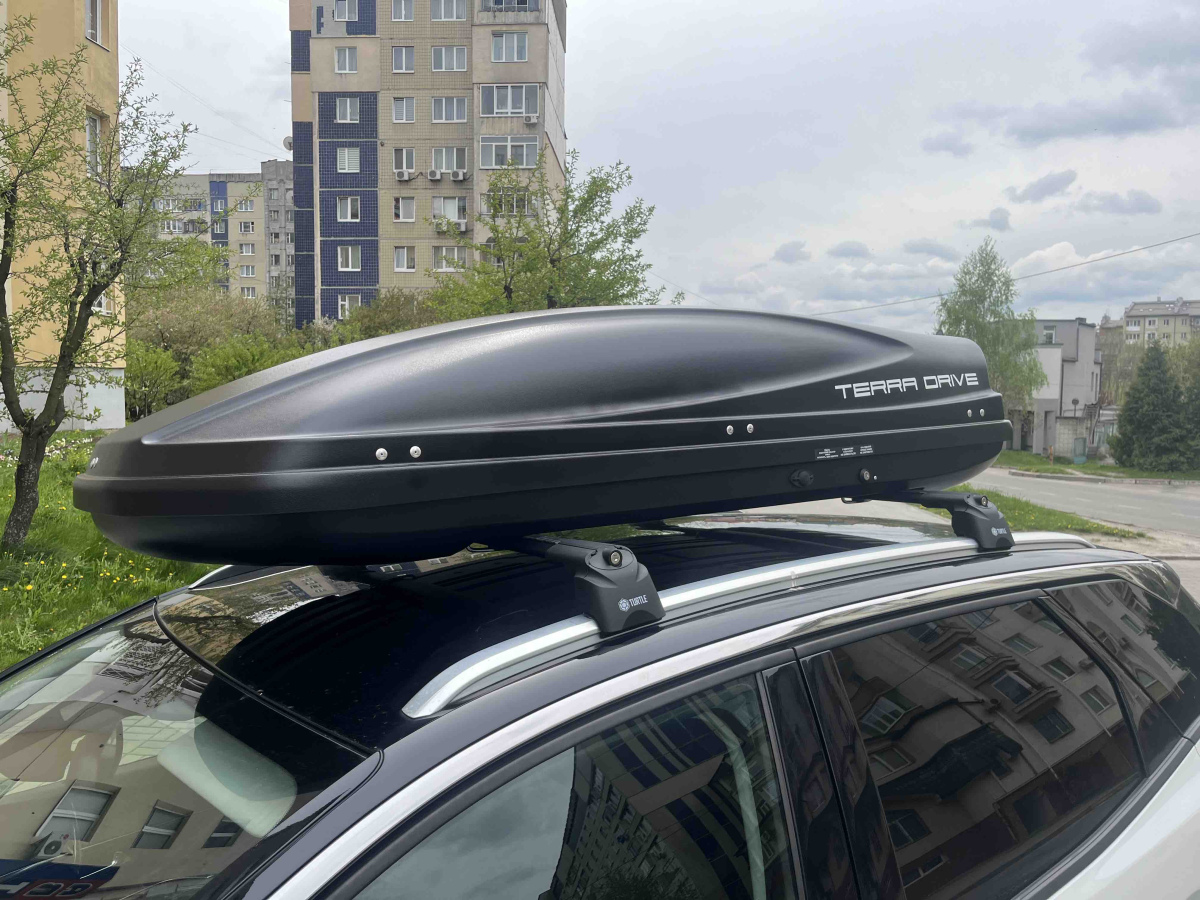 Багажник на рейлінги Turtle AIR 2 Peugeot 3008 2016- - Стильне та практичне рішення для вашого авто!