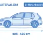 Чехол-тент для автомобиля RENAULT ZOE Autovalom L1 Hatchback/Combi (CC2509)