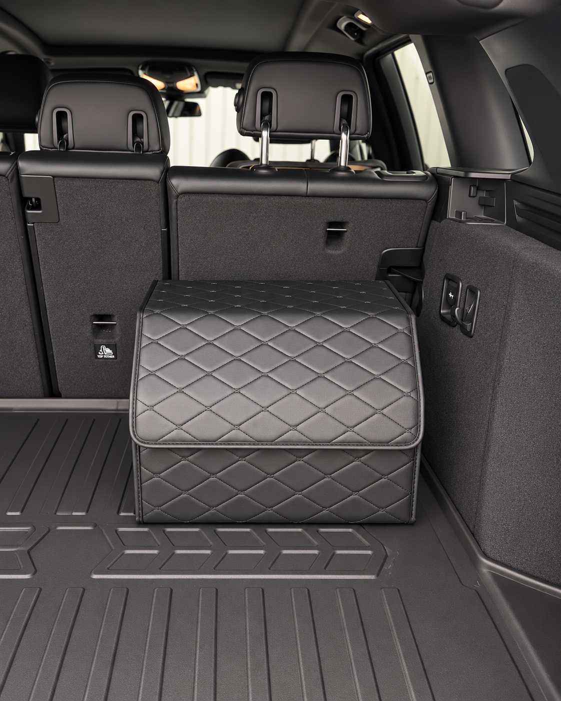 Органайзер у багажник з кришкою Autovalom ProBag 40x30x30 см, чорний (CC3110)