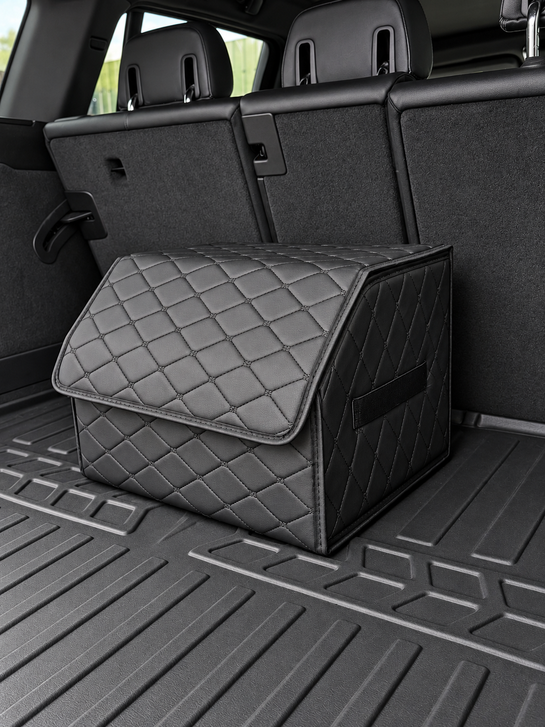 Органайзер у багажник з кришкою Autovalom ProBag 40x30x30 см, чорний (CC3110)