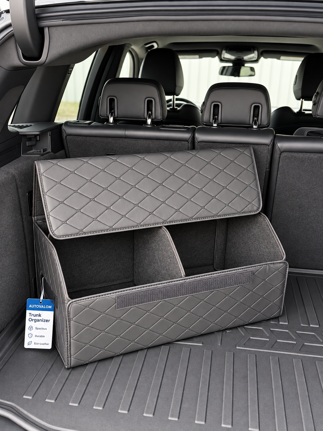 Великий органайзер у багажник Autovalom ProBag 65x30x30 см, чорний (CC3115)