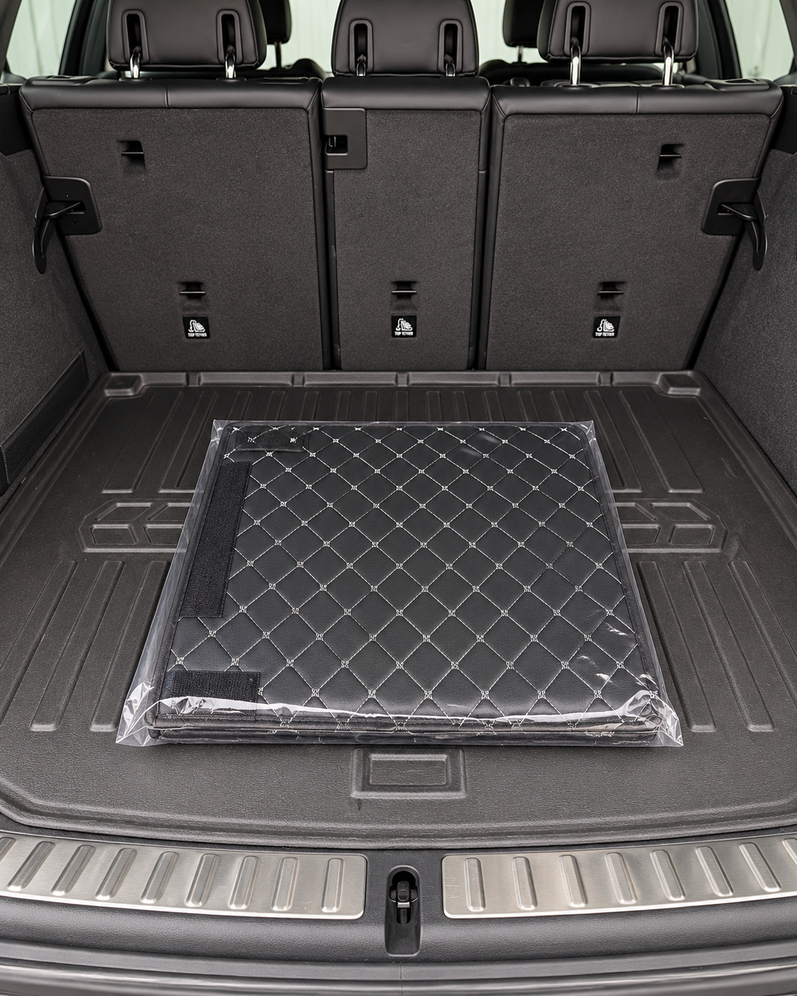 Місткий органайзер для багажника Autovalom ProBag 65x30x30 см, темно-сірий кант (CC3116)