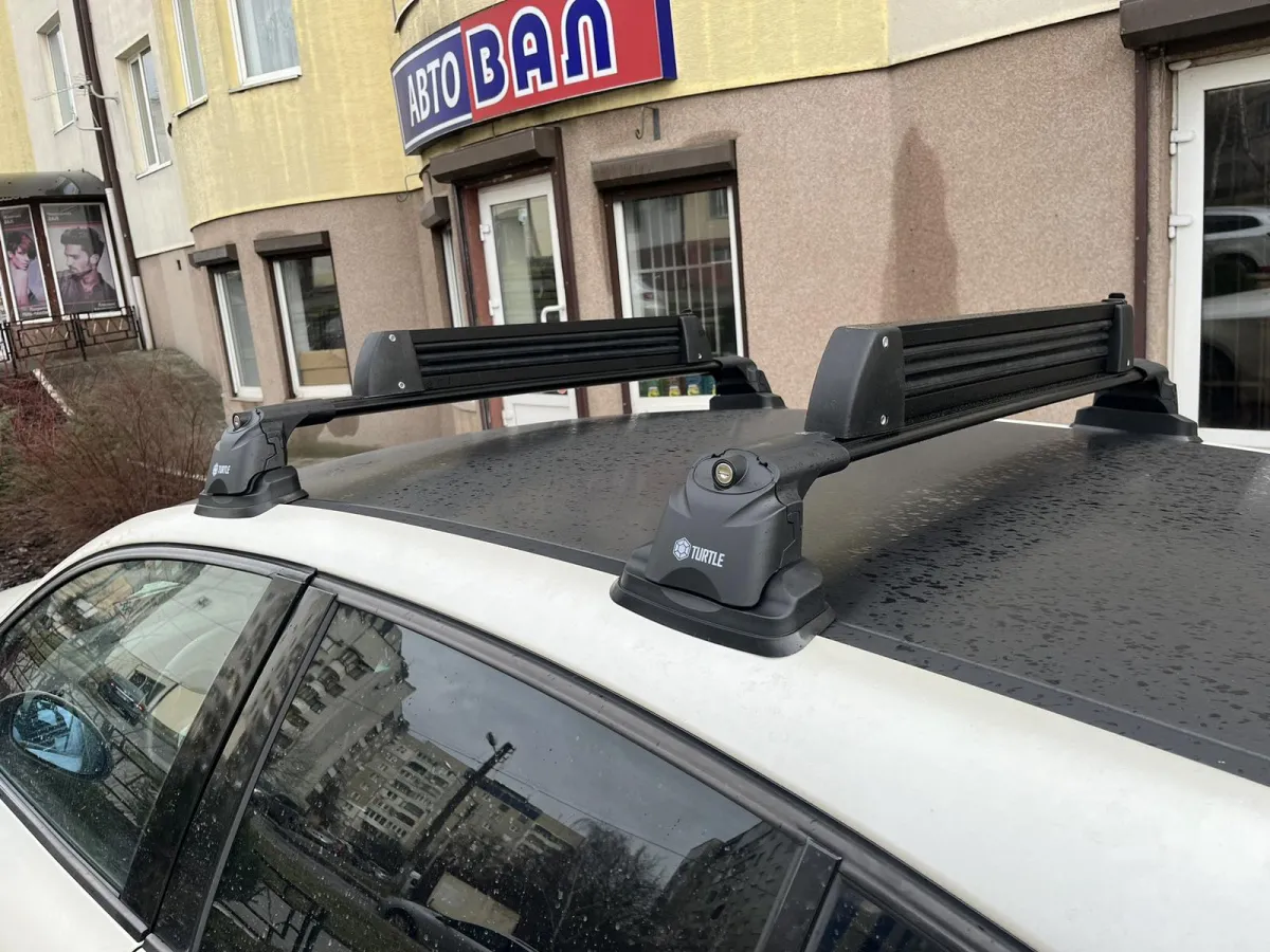 Багажник для перевозки лыж и сноубордов Amos Ski Lock 5 алюминиевый черный