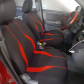 Авто чохли для Kia Carens 2006-2012 AUAU Bolero з червоною вставкою