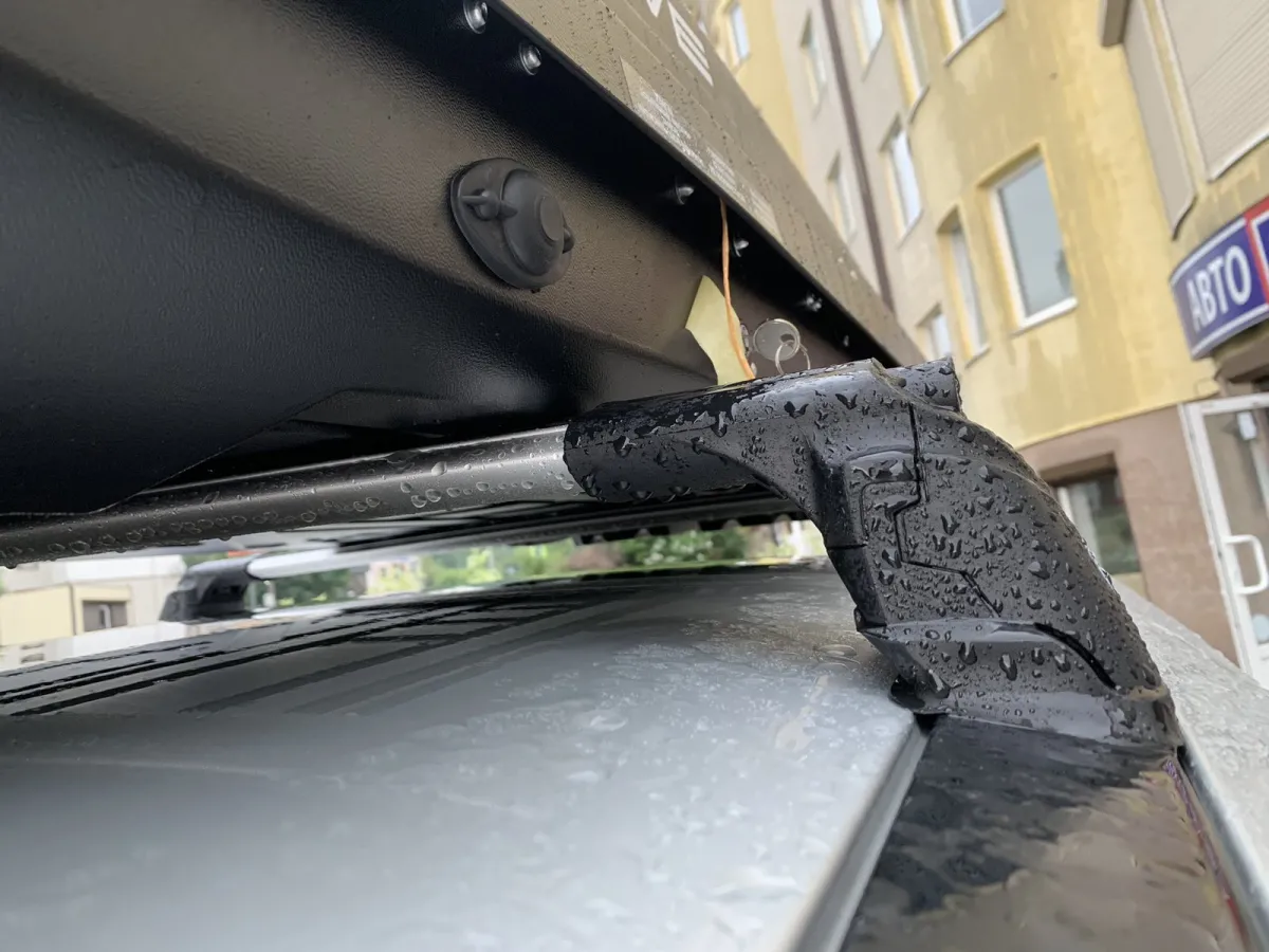 Багажник в штатные места Turtle AIR3 Premium для Nissan X-trail T32 Черный (MC03011-8690B)