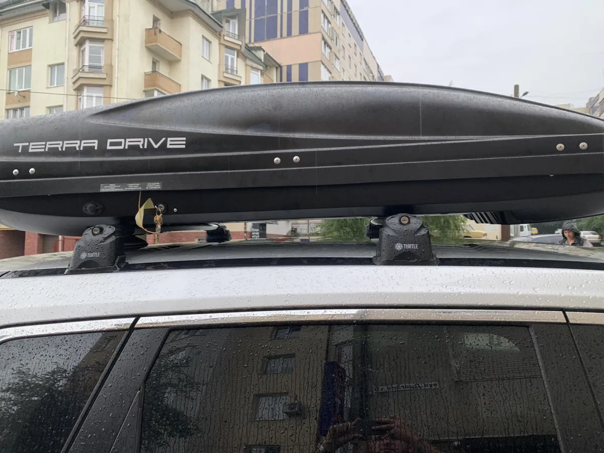 Багажник в штатные места Turtle AIR3 Premium для Nissan X-trail T32 Черный (MC03011-8690B)