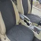 Автомобильные накидки на передние сиденья с алькантарой Prestige серого цвета