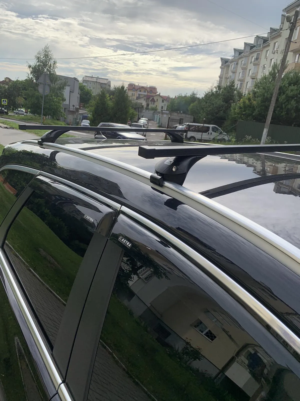 Багажник на релинги OPEL Astra (J) mk IV Sports Tourer Kombi 2010>2015 Amos Boss Str 1.2