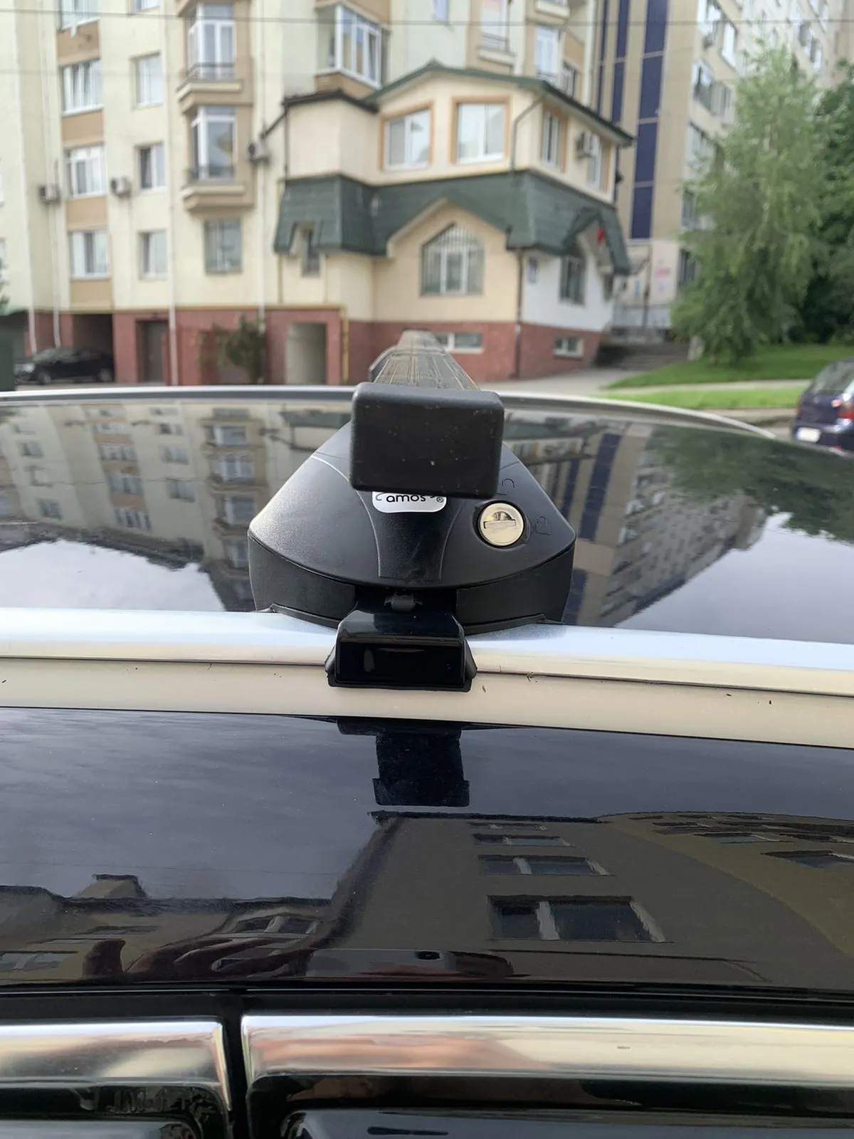 Багажник на релинги OPEL Astra (J) mk IV Sports Tourer Kombi 2010>2015 Amos Boss Str 1.2