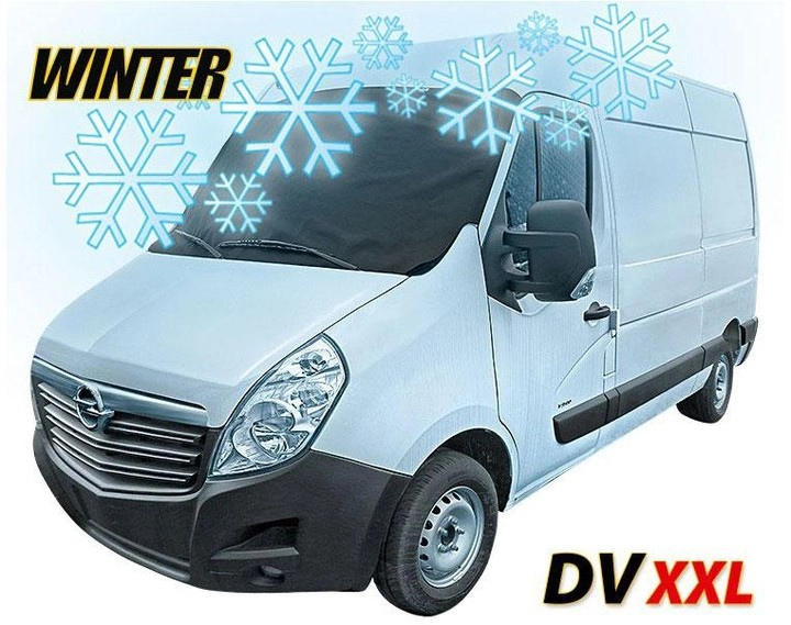 Захисна накидна на лобове скло автомобіля від снігу та морозу Kegel-Blazusiak Winter Delivery Van розмір XXL 110х185 см (5-3313-246-4010)