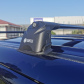 Багажник в штатні місця Turtle AIR 3 Mitsubishi Outlander 2012-2014 Сріблястий