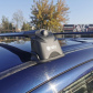 Багажник в штатні місця Turtle AIR 3 Mitsubishi Outlander 2012-2014 Сріблястий