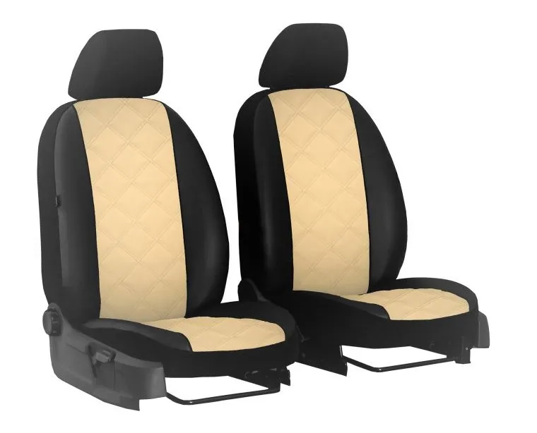 Авточохли на сидіння Pok-ter Elit 1 + 2 Renault Master 1998-2010 бежевий