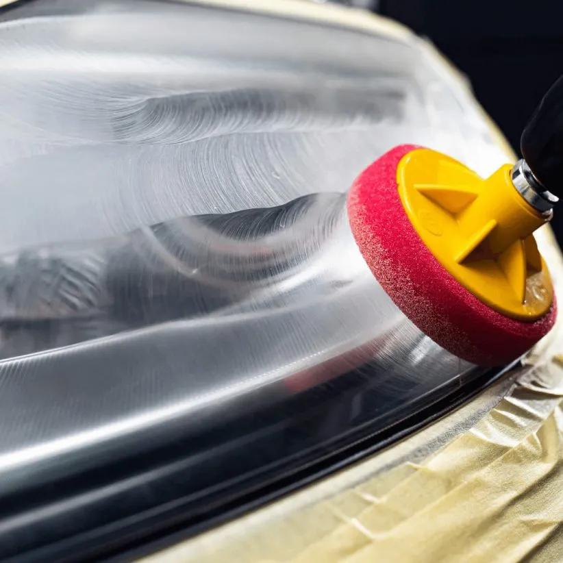 Губка для полірування фар K2 Lamp Doctor з насадкою для дрелі K533