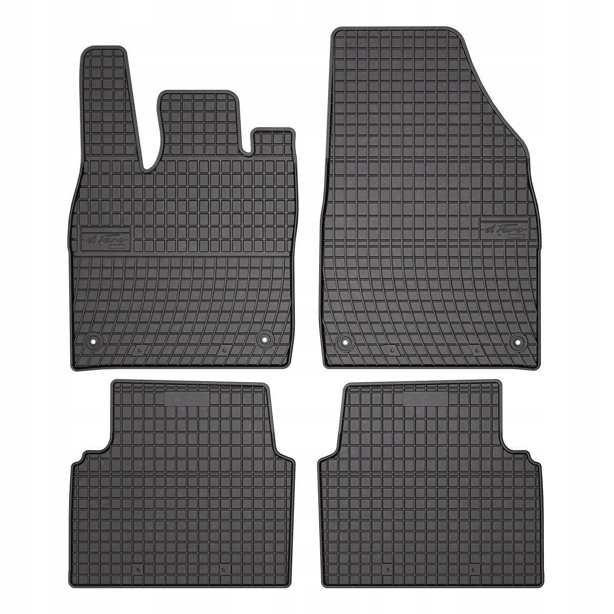 Коврики Frogum Volkswagen ID.4 2020- в салон гумові (411760)