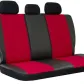 Чехлы на сиденья для Jaguar SOVEREIGN 1983-1992 Pok-ter Exclusive красные
