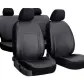 Универсальные авточехлы на сиденье из экокожи Pok-ter Design Leather с черной вставкой