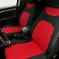 Універсальні авточохли на сидіння Pok-ter CARO з червоною вставкою