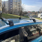 Багажник на рейлінги Turtle AIR 2 Suzuki SX4 2013- Сріблястий