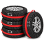 Набір чохлів для коліс Autovalom WheelBag S R13-R18 до 66 см, 4 шт. (CC1144-4)