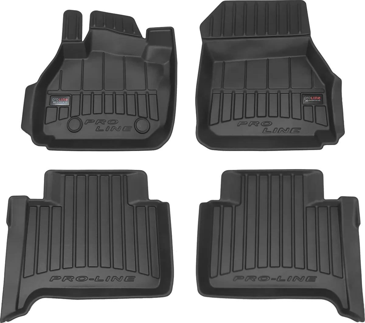 3D Резиновий коврики в салон FROGUM Proline Peugeot Partner II 2008-2018 3D407251