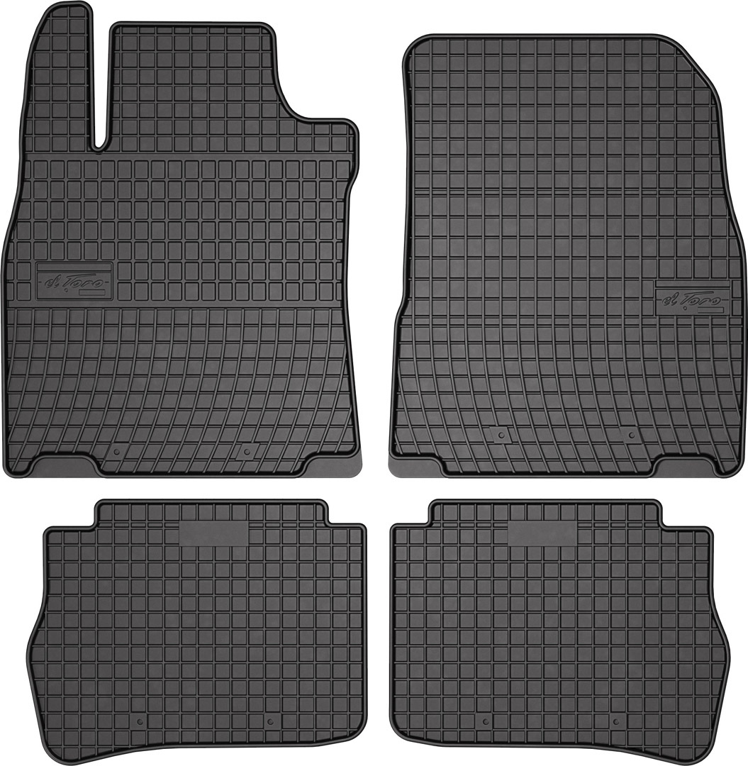 Коврики Frogum Nissan Tiida 2004-2012 в салон резинові (402577)
