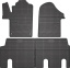 Коврики Frogum Mercedes Vito 1st and 2nd row 2014-. в салон резинові (410312)