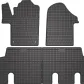 Коврики Frogum Mercedes Vito 1st and 2nd row 2014-. в салон резинові (410312)