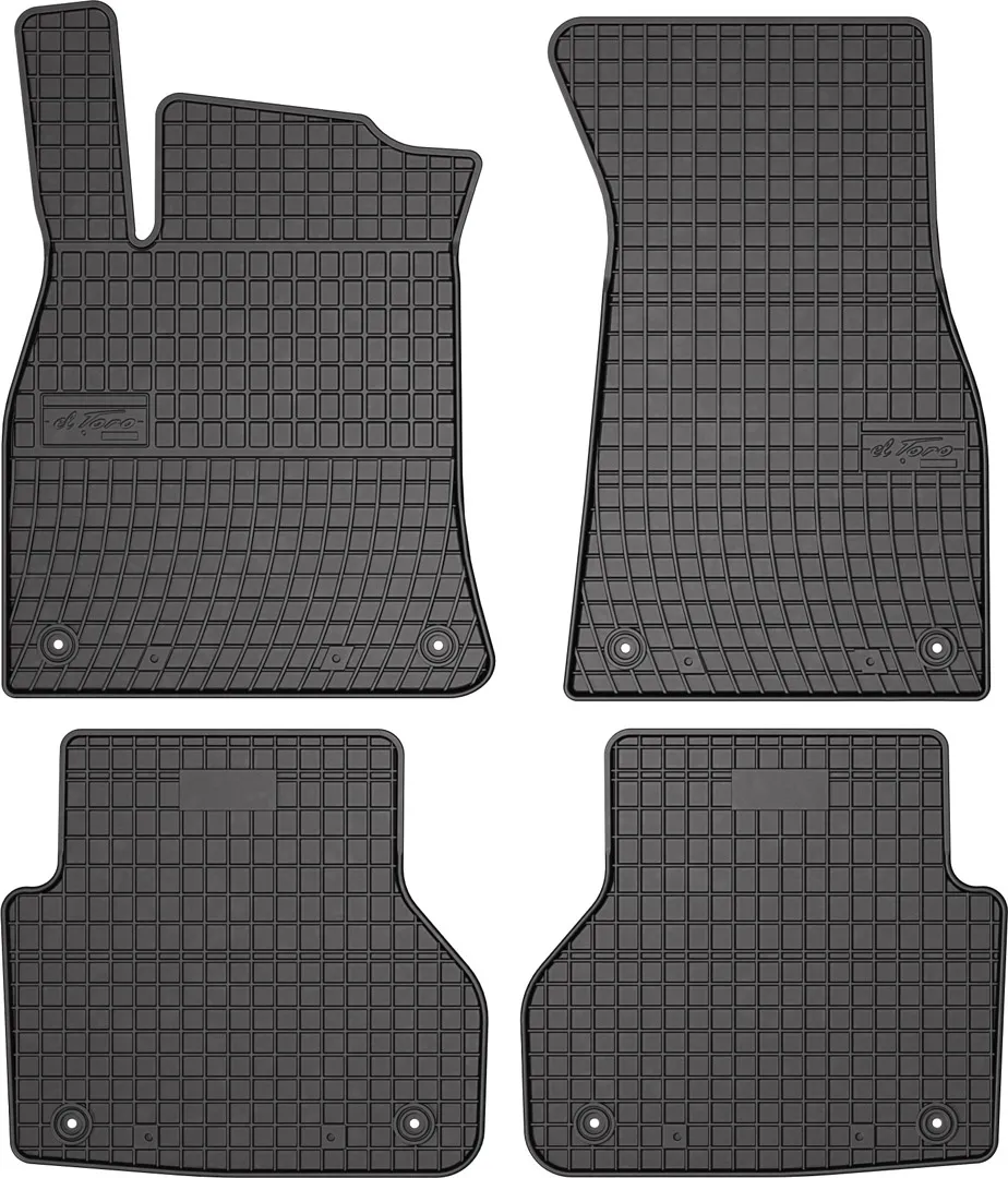 Коврики Frogum Audi A6 C8 2018-. в салон резинові (410329)