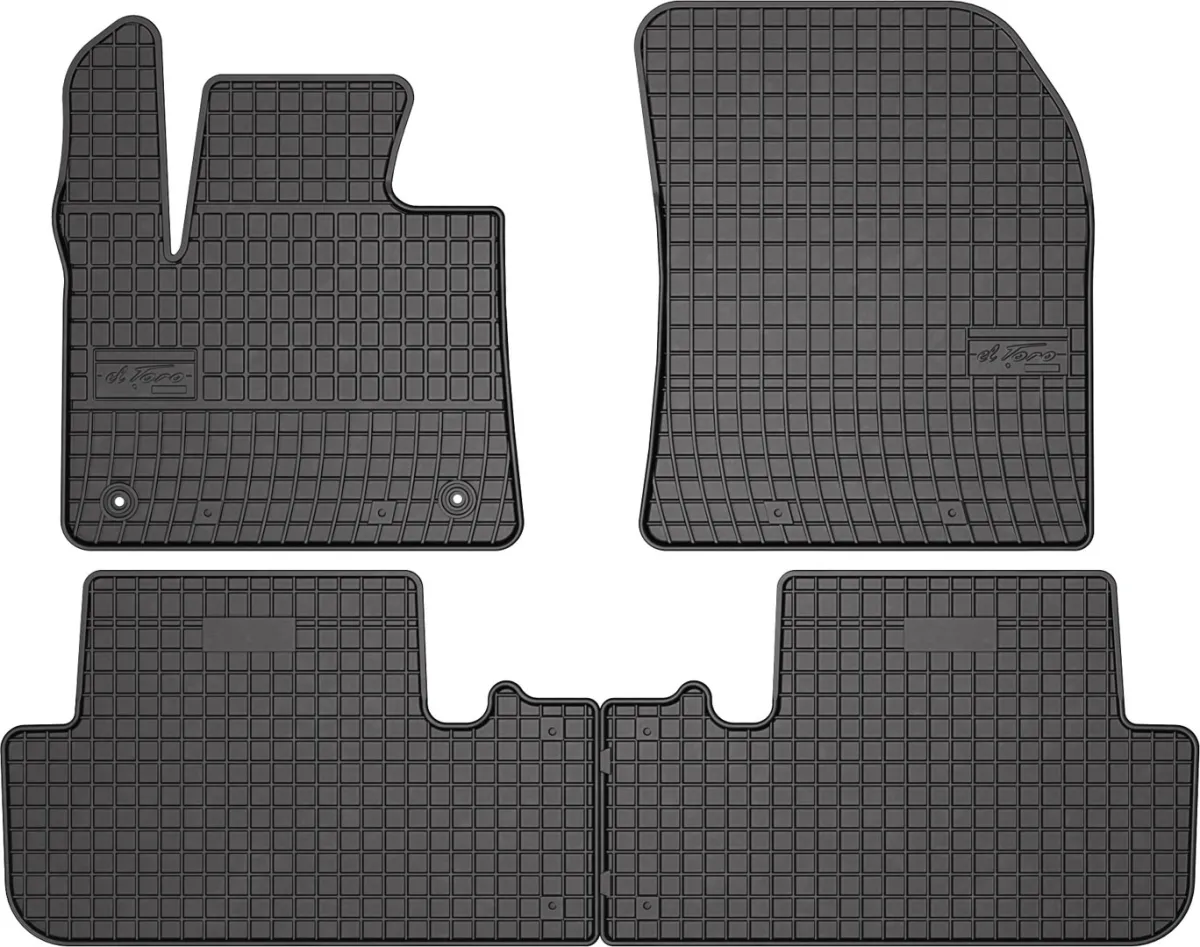Коврики Frogum Citroen DS7 2017-. в салон резинові (410367)