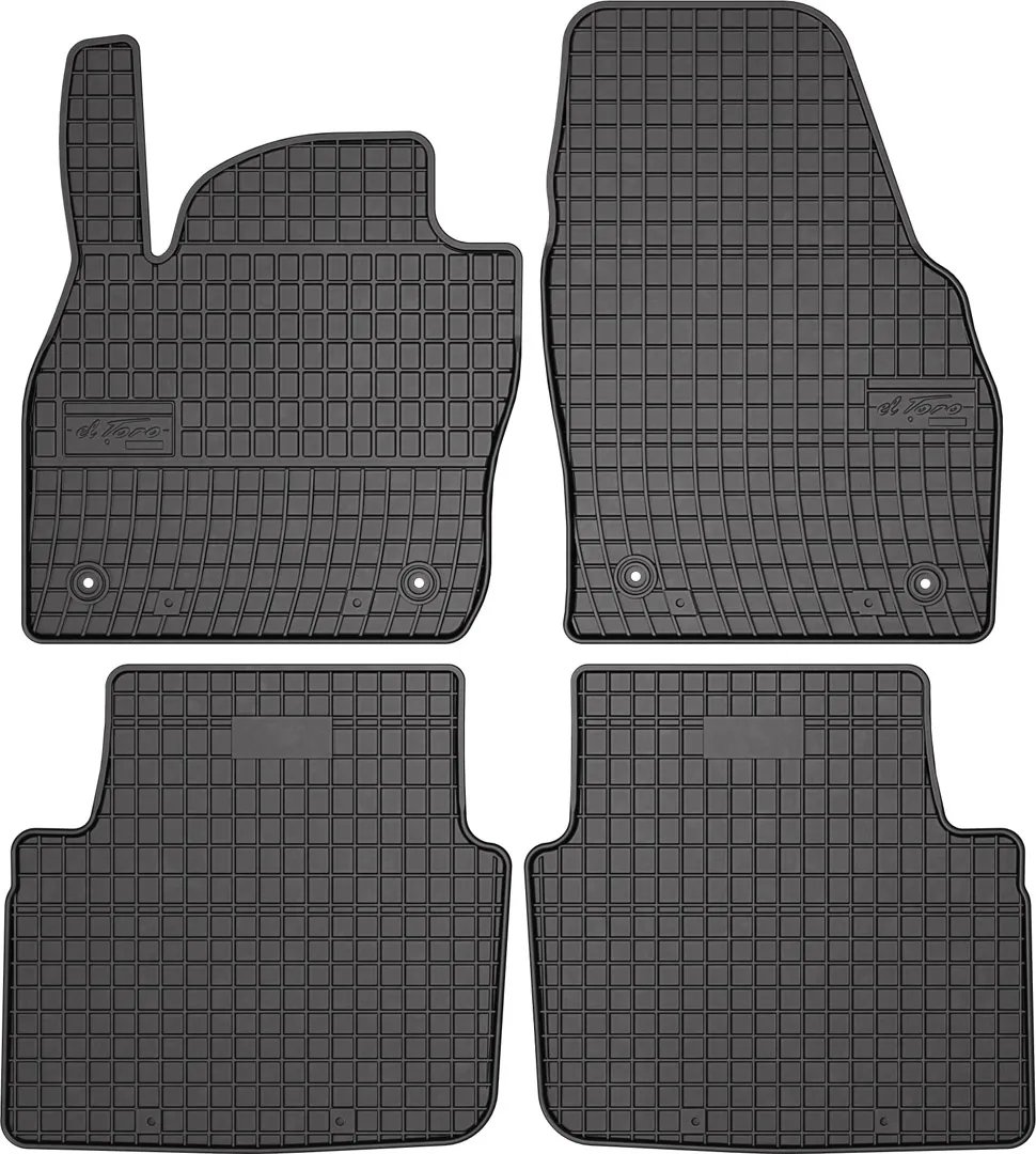 Коврики Frogum Skoda Kamiq 2019-. в салон резиновые (410725)