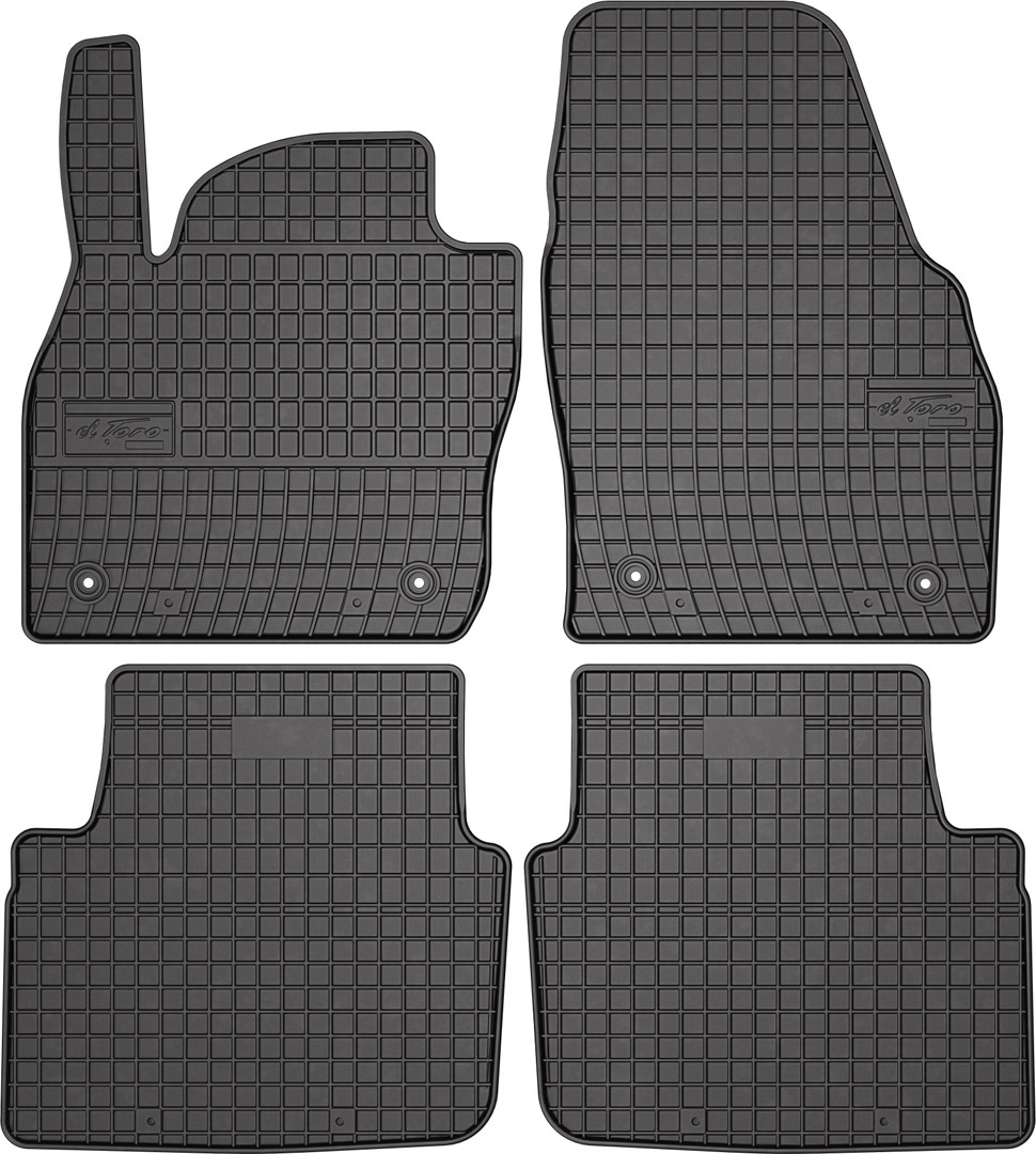 Коврики Frogum Skoda Kamiq 2019-. в салон резинові (410725)
