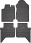 Коврики Frogum Ford Ranger 2015-. в салон резинові (410756)