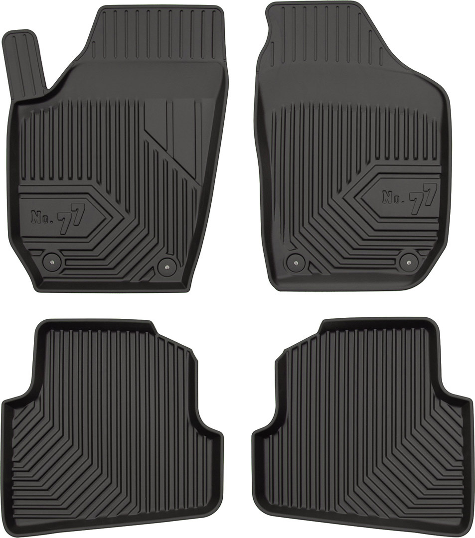 3D коврики в салон FROGUM No.77 Skoda Fabia II 2007-2014 / Volkswagen Polo IV 77407220