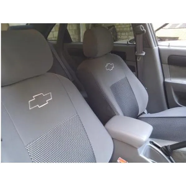 Модельні авточохли для Chevrolet CAPTIVA 2006-2011  з автотканини EMC-Elegant