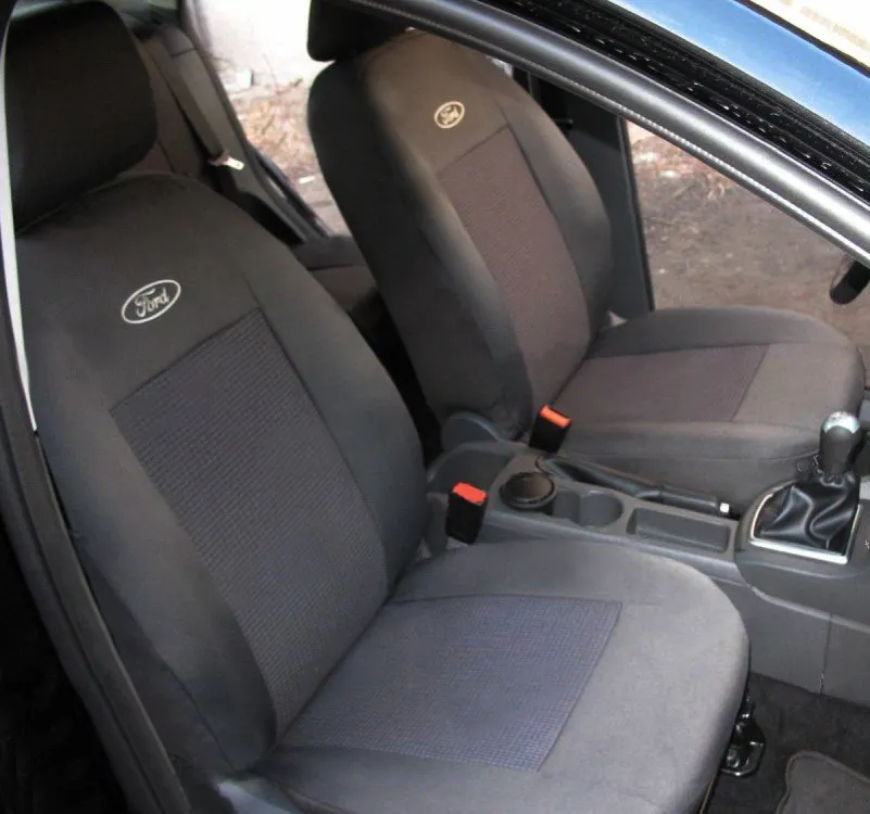 Модельні авточохли для Ford GALAXY 2006-2015 з автотканини EMC-Elegant