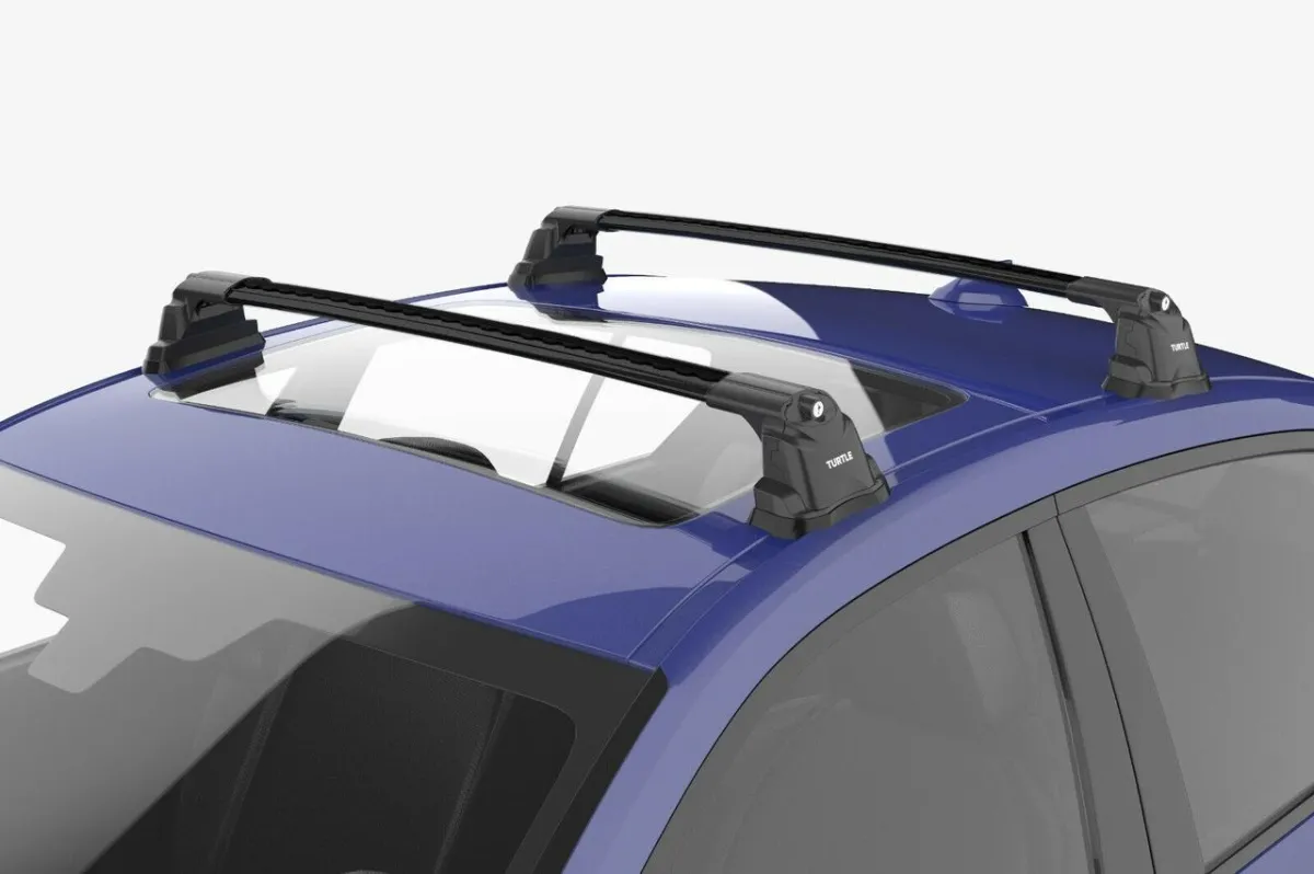 Багажник в штатные места Turtle AIR3 Premium для Nissan X-trail T32 Черный (MC03011-8690B)