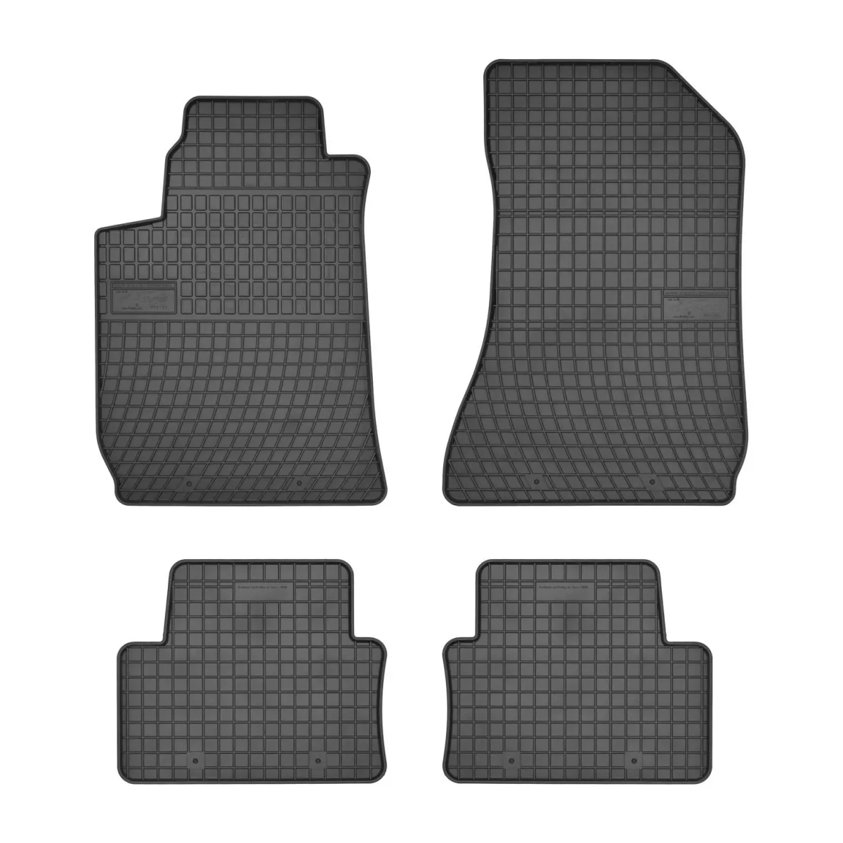 Коврики Frogum Alfa Romeo 159 від 2005-2011 в салон гумові (0706)