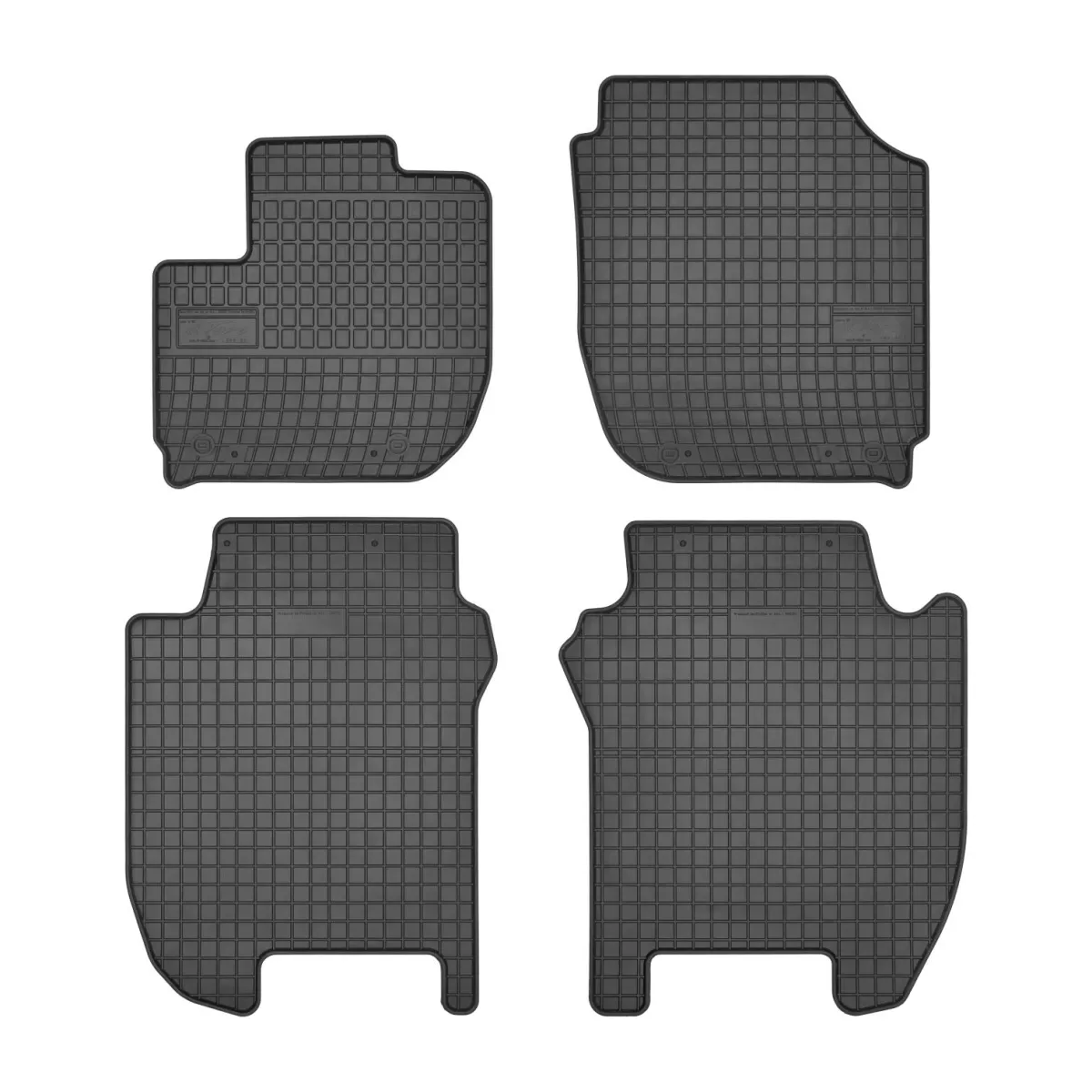 Коврики Frogum Honda Jazz/Fit III від 2014-2018 в салон резиновые (546764)