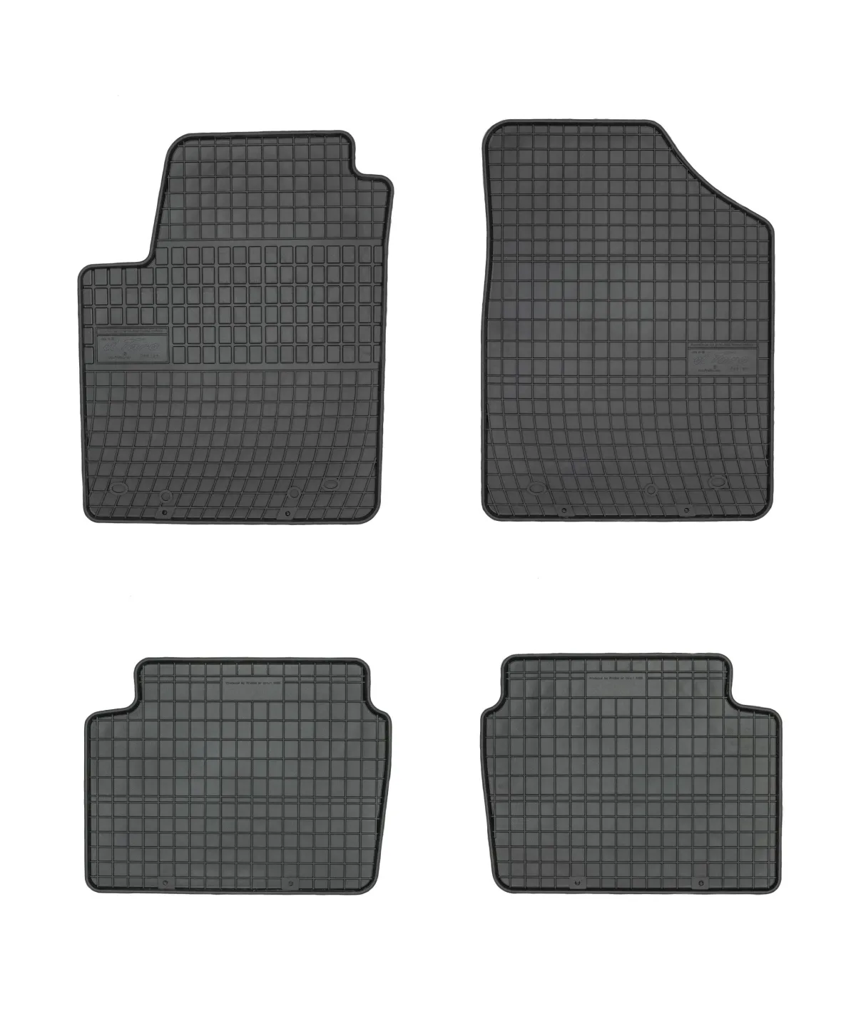 Коврики Frogum Hyundai i10 I від 2008-2013 в салон гумові (0425)