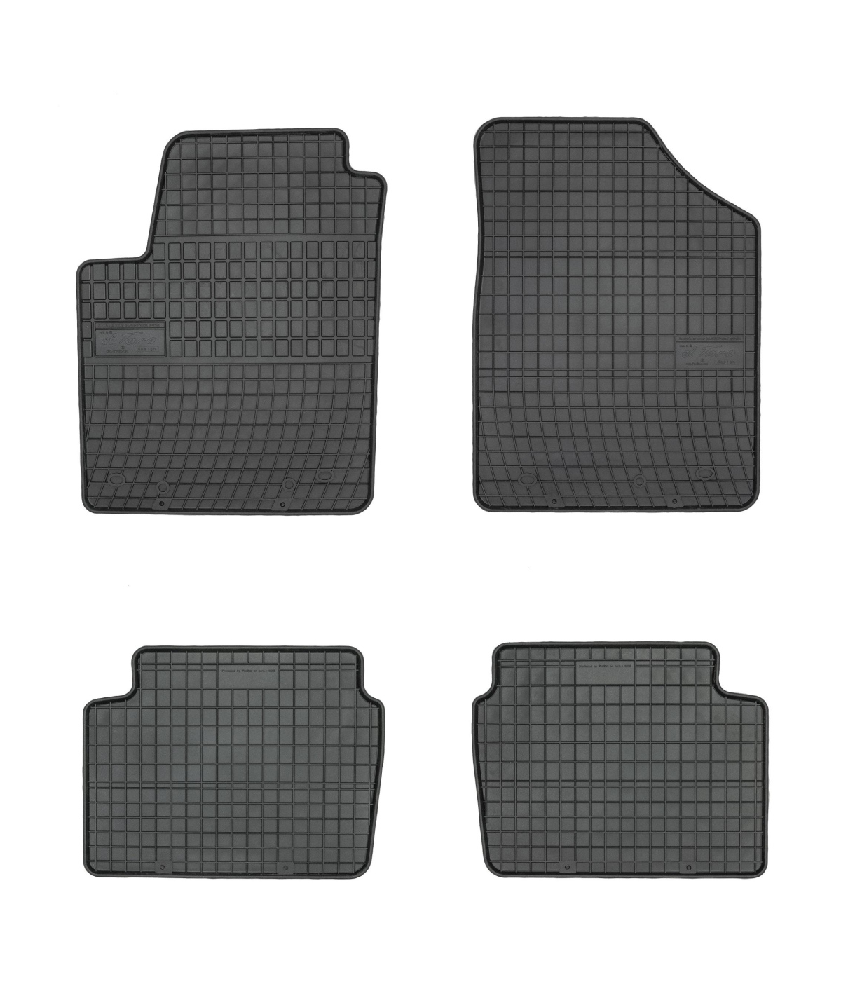 Коврики Frogum Hyundai i10 I від 2008-2013 в салон гумові (0425)
