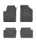 Коврики Frogum Hyundai i10 I від 2008-2013 в салон резиновые (0425)