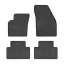 Коврики Frogum Volvo V50 від 2004-2012 в салон гумові (0940)