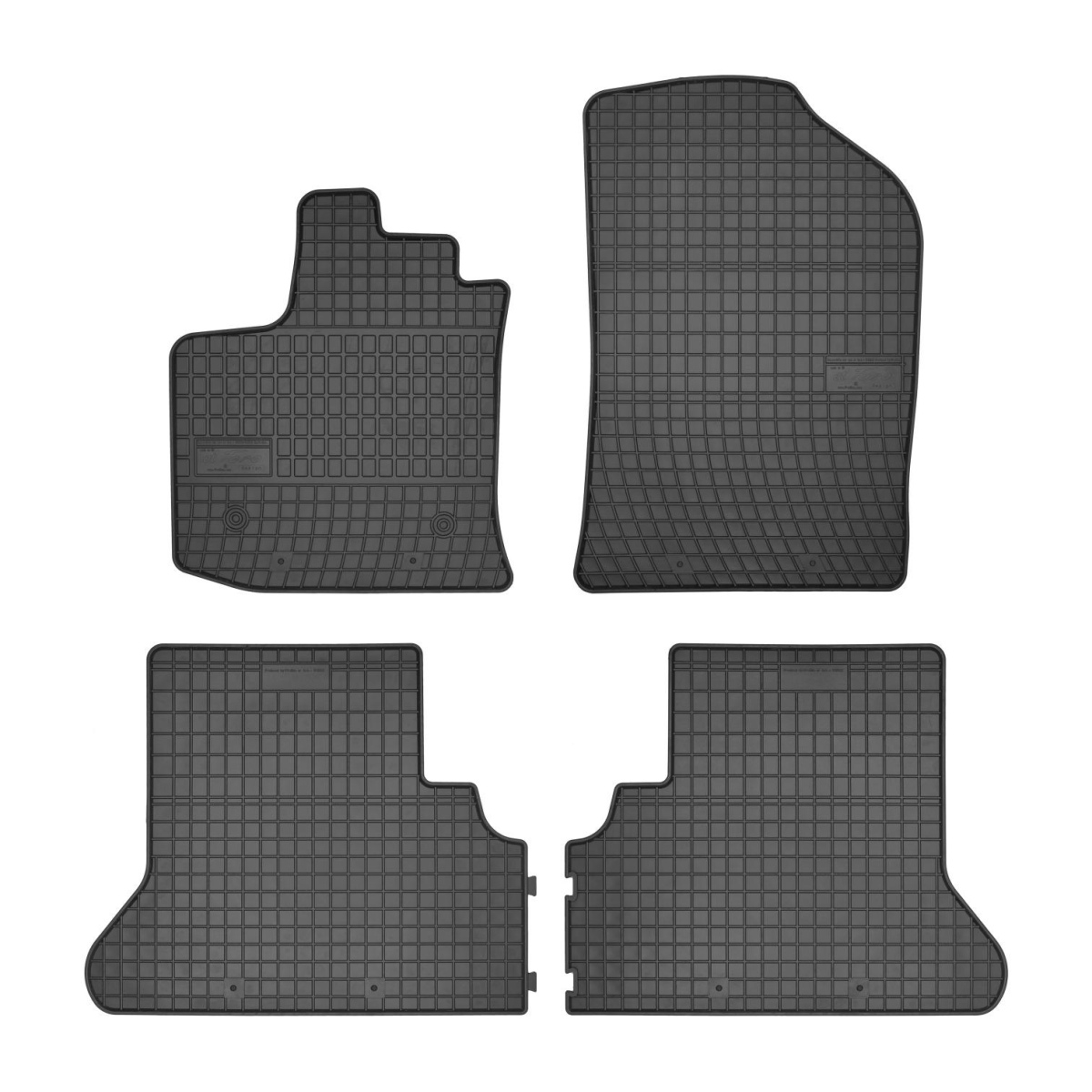 Коврики Frogum Dacia Dokker від Пикап 2012-2021 в салон гумові (542612)