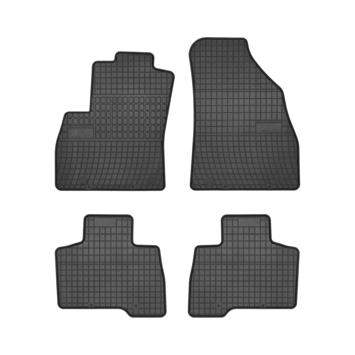 Коврики Frogum Citroen Nemo від 2007-2015 в салон резиновые (0637)