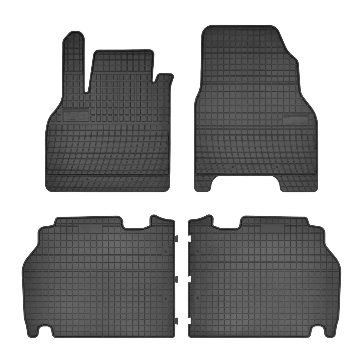 Коврики Frogum Renault Kangoo II від 2008 5-місць в салон резиновые (07831)