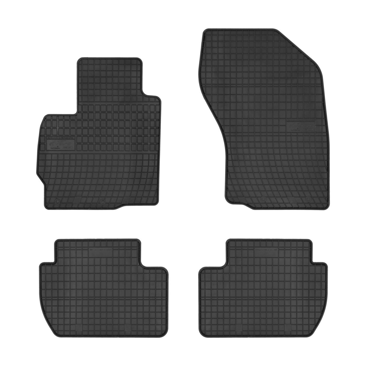 Коврики Frogum Peugeot 4007 від 2007-2012 в салон гумові (0482)