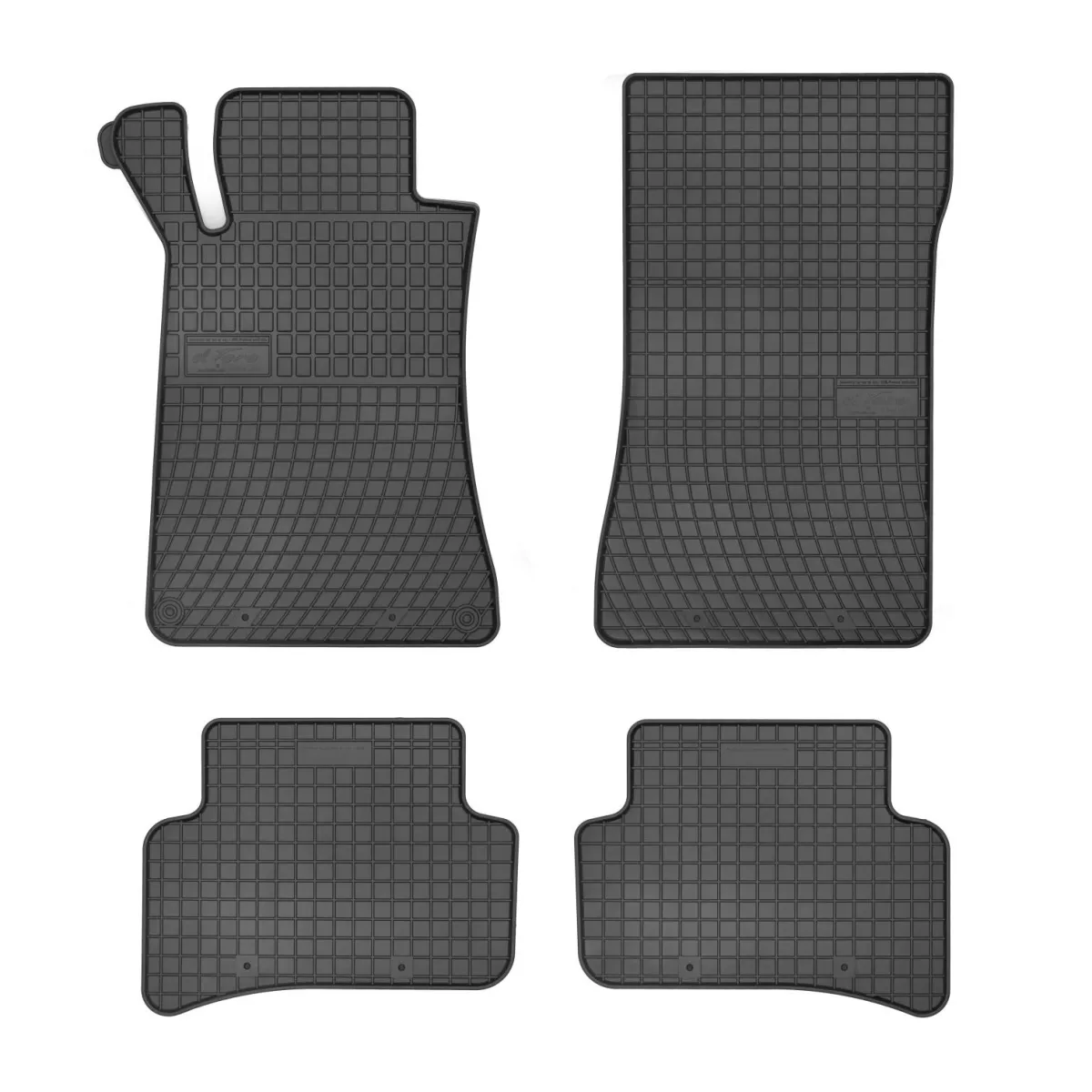 Коврики Frogum Mercedes C W203 від 2000-2007 в салон резиновые (0785)
