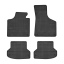Коврики Frogum Audi A3 8P від 2003-2014 в салон резиновые (0720)