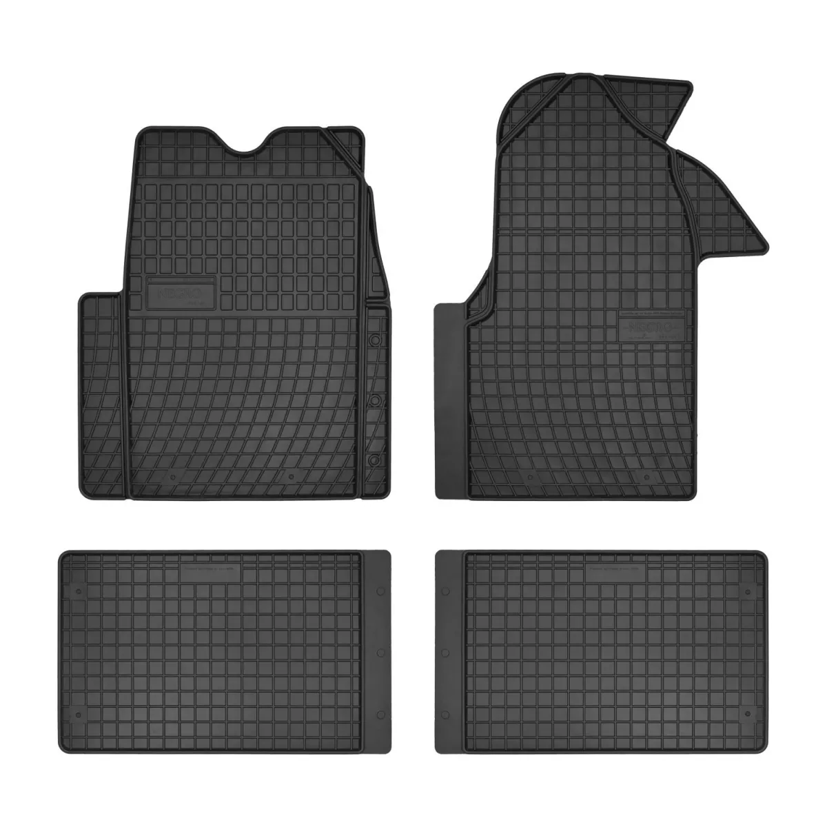 Коврики Frogum Renault Master II від 1998-2010 мікроавтобус в салон резиновые (D00700)
